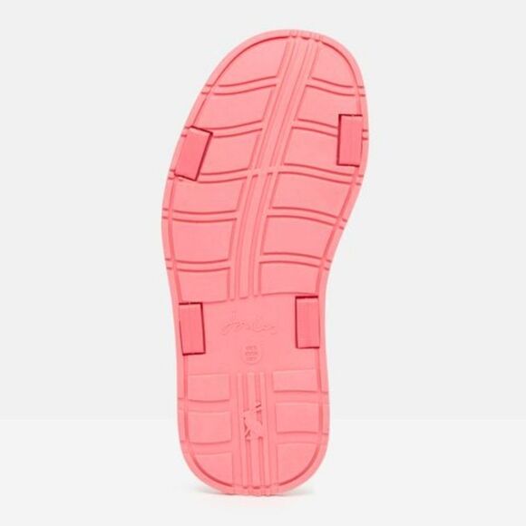 New JOULES ARA Ladies Recycled Rubber Mule Sandals light Pink flip flop size 8 - Picture 3 of 9